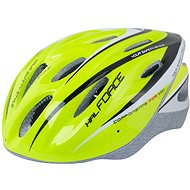 Force HAL, Fluo-Black, L-XL, 58-63cm - Bike Helmet