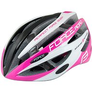 Force ROAD, Black-Pink-White, S-M, 54-58cm - Bike Helmet