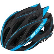 Force BULL, Black-Blue, L-XL, 58-61cm - Bike Helmet