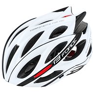 Force BULL, White-Black - Bike Helmet