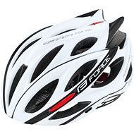 Force BULL, White-Black, L-XL, 58-61cm - Bike Helmet