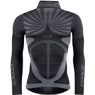 F SNOWSTORM Turtleneck, Long Sleeves, Black, L-XL - Thermal Underwear