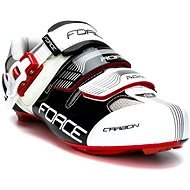 Force Road Carbon - fekete/ fehér, mérete 40/252 mm - Kerékpáros cipő
