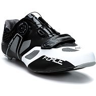 Force Fire Carbon - fekete/ fehér, mérete 41/258 mm - Kerékpáros cipő