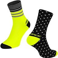 Force SPOT čierna/žltá 42 – 46 EÚ - Ponožky