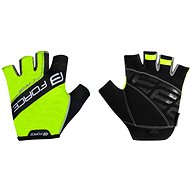 Force RIVAL, Fluo-Black, L - Cycling Gloves