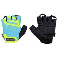 Force SPORT, Blue/Fluo, M - Cycling Gloves