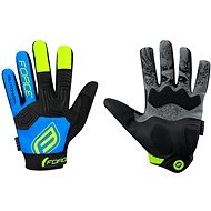 Force MTB AUTONOMY, Black-Blue - Cycling Gloves