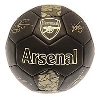 Ouky Arsenal FC, čierny, zlatý znak, podpisy, veľ. 5 - Futbalová lopta