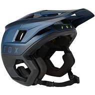 Fox Dropframe Pro Helmet modrá/čierna L - Prilba na bicykel