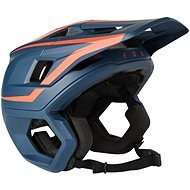 Fox Dropframe Pro Helmet Blue/Red S - Bike Helmet