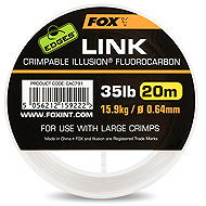 FOX Fluorocarbon Edges Link Illusion Fluorocarbon 20 m 0,53 mm 25 lb - Fluorocarbon