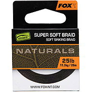 FOX Naturals Soft Braid Hooklength 20 m 25 lb - Cord
