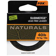 FOX Naturals Submerge Leader 10 m 40 lb 18,1 kg - Cord