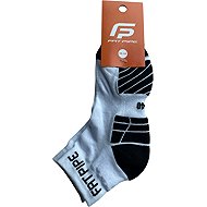 FAT PIPE Short socks, white 32 - 35 - Socks