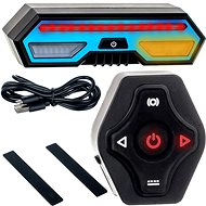 ISO 12045 Voděodolné LED světlo s blinkry - Bike Light