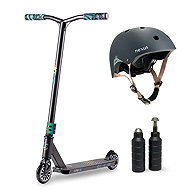 SKITT Convenient freestyle set SPIKE, Black - Rainbow - Freestyle Scooter