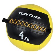Functional training ball TUNTURI Wall Ball - yellow 4kg - Medicine Ball