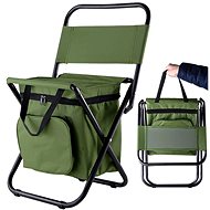 Verk 01681 Camping folding chair with thermal bag green - Camping Chair