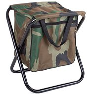 Verk 01667 Camping folding chair with camouflage bag - Folding Stool