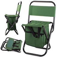 Verk 01665 Camping folding chair with 2in1 bag green - Camping Chair