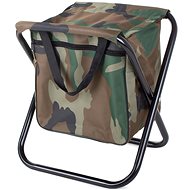 Verk 01663 Camping folding chair with camouflage bag - Folding Stool
