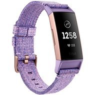 Fitbit Charge 3, Lavender Woven / Rose-Gold Aluminium - Okoskarkötő