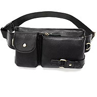 Gaira Leather bum bag 519080 black - Bum Bag