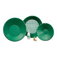 Garrett Set of Green Plastic Rice Pans II - Gold Pan