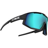 Bliz FUSION Matt Black Smoke w Blue Multi Cat.3 - Cycling Glasses