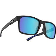 Bliz LUNA Matt Black Smoke in Blue Multi Cat.3 - Sunglasses