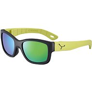 Cébé STRIKE Matt Black Lime Zone Blue Light Grey Cat.3 Green - Sunglasses