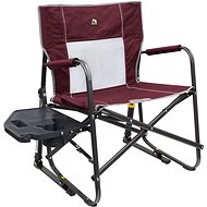 GCI Outdoor Freestyle Rocker XL™ with Side Table Cinnamon - Camping Armchair
