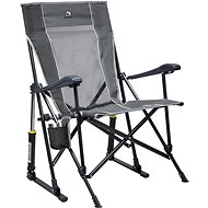 GCI Outdoor RoadTrip Rocker™ Mercury Gray - Camping Armchair