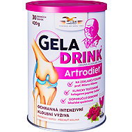 GELADRINK Artrodiet 420g, raspberry flavour - Joint Nutrition