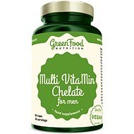 GreenFood Nutrition Multi VitaMin Chelate pre mužov 90 kapsúl - Multivitamín