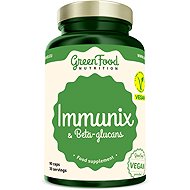 GreenFood Nutrition Imunix with Betaglucans 90 capsules. - Beta-glucan