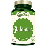 GreenFood Nutrition Glutamine, 120 Capsules - Amino Acids