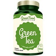 GreenFood Nutrition Zelený čaj 90 kapsúl - Doplnok stravy