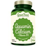 GreenFood Nutrition Aquamine + Vitamin D3, 60 Capsules - Dietary Supplement