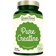 GreenFood Nutrition Creapure Creatine, 120 Capsules - Creatine
