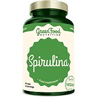 GreenFood Nutrition Spirulina 90 capsules - Spirulina