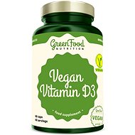 GreenFood Nutrition Vegan Vitamin D3 60 capsules - Vitamin D3