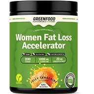 GreenFood Nutrition Performance Women Fat Loss Accelerator Juicy tangerine 420g - Fat burner