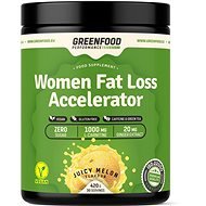 GreenFood Nutrition Performance Women Fat Loss Accelerator Juicy melon 420g - Fat burner