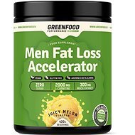 GreenFood Nutrition Performance Mens Fat Loss Accelerator Juicy melon 420g - Fat burner