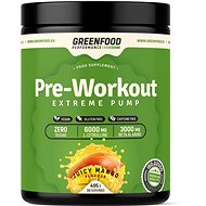 GreenFood Nutrition Performance Pre-Workout Juicy Mango 495g - Anabolizer