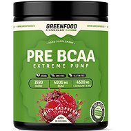 GreenFood Nutrition Performance Pre-BCAA Juicy raspberry 420g - Anabolizer