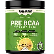 GreenFood Nutrition Performance Pre-BCAA Juicy melon 420g - Anabolizer