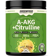 GreenFood Nutrition Performance A-AKG + Citrulline Malate Juicy Melon 420g - Anabolizer